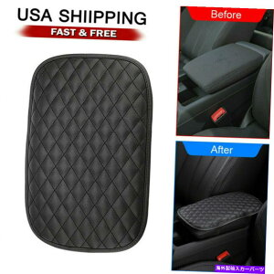 �R���\�[���{�b�N�X 2 x�J�[�A�N�Z�T���[�A�[�����X�g�N�b�V�����Z���^�[�R���\�[���{�b�N�X�p�b�h�v���e�N�^�[���j�o�[�T�� 2 x Car Accessories Armrest Cushion Center Console Box Pad Protector Universal�y