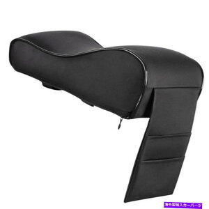 R\[{bNX PUU[J[A[Xg{bNXNbVJo[Z^[R\[pbh}bgtۊǃobO PU Leather Car Armrest Box Cushion Cover Center Console Pad Mat With Storage Bag