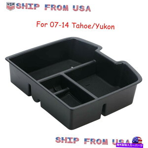 R\[{bNX 07-14^z/[RI[KiCU[A[XgXg[W{bNXz_[č̃J[Z^[R\[ Car Center Console For 07-14 Tahoe/Yukon Organizer Armrest Storage Box Holder US