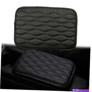 R\[{bNX J[A[Xgpbh\tgPUU[A`XNb`Jo[NbVZ^[{bNXR\[ Car Armrest Pad Soft PU Leather Anti Scratch Cover Cushion Center Box Console