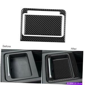 �R���\�[���{�b�N�X 2PCS�J�[�{���t�@�C�o�[�Z���^�[�R���\�[���X�g���[�W�{�b�N�X�p�l���J�o�[�A�E�f�BQ5 18-21 2Pcs Carbon Fiber Center Console Storage Box Panel Cover Trim For Audi Q5 18-21�y���s�A���i�z