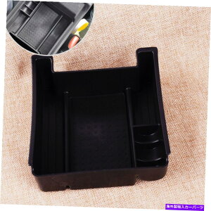 R\[{bNX R\[ZgA[XgubNABSXg[W{bNXgC{{XC60 S60 11-17ɃtBbg Console Central Armrest Black ABS Storage Box Tray fit for Volvo XC60 S60 11-17