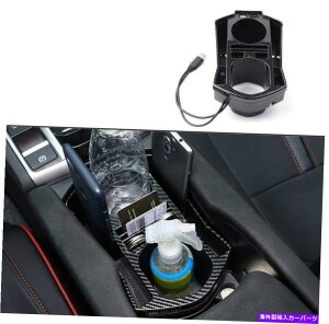 R\[{bNX z_VrbN2016-2020J[{t@Co[ZgR\[Xg[W{bNXJbvz_[ For Honda Civic 2016-2020 Carbon Fiber Central Console Storage Box Cup Holder