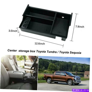 R\[{bNX g^chZRCÃZ^[R\[Xg[W2007-2018I[KiCU[O[u{bNX Center Console Storage For Toyota Tundra Sequoia 2007-2018 Organizer Glove Box