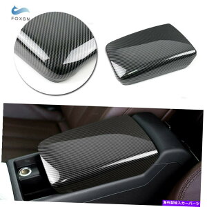 R\[{bNX AEfBA4 B9 A5 17-21J[{t@Co[p^[R\[A[XgW{bNXJo[ɓKĂ܂ Fit for Audi A4 B9 A5 17-21 Carbon Fiber Pattern Console Armrest lid Box Cover