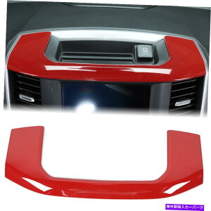 �R���\�[���{�b�N�X Dodge RAM�p�̃Z���^�[�X�g���[�W�{�b�N�X�p�l���g���������t���[��1500�Ԃ��A�N�Z�T���[ Center Storage Box Panel Trim Decor Frame For Dodge RAM 1500 Red Accessories