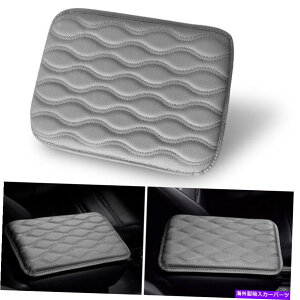 �R���\�[���{�b�N�X �J�[�A�[�����X�g�p�b�h�J�o�[�Z���^�[�R���\�[���{�b�N�XPU���U�[�\�t�g�}�b�g�N�b�V�����A�N�Z�T���[ Car Armrest Pad Cover Center Console Box PU Leather Soft Mat Cushion Accessories