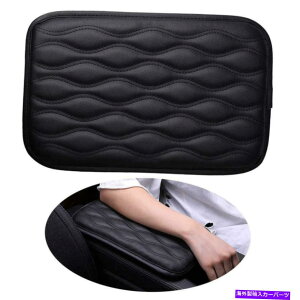 R\[{bNX PUU[J[Z^[A[XgR\[{bNXpbhJo[NbVϋv PU Leather Car Center Armrest Console Box Pad Cover Cushion Pillow Durable Black