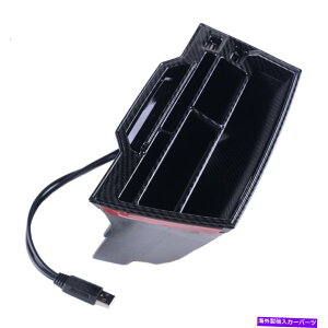 R\[{bNX R\[Xg[W{bNXI[KiCU[z_[Honda Civic 2016-19 URSɓKĂ܂ Console Storage Box Organizer Holder USB fit for Honda Civic 10th 2016-19 Urs