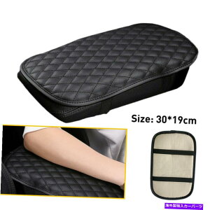 R\[{bNX jo[TA[XgNbVJo[Z^[R\[pbhveN^[ubNJ[I[gp[c Universal Armrest Cushion Cover Center Console Pad Protector Black Car Auto P