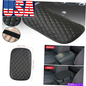 �R���\�[���{�b�N�X �J�[���j�o�[�T���A�[�����X�g�N�b�V�����J�o�[�Z���^�[�R���\�[���{�b�N�X�p�b�h�v���e�N�^�[�I�[�g�p�[�c Car Universal Armrest Cushion Cover Center Console Box Pad Protector Auto par