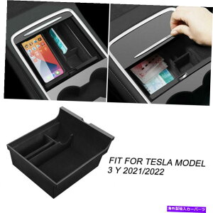 R\[{bNX 2021ÑeXf3 YJ[ZgA[XgI[KiCU[Xg[W{bNXANZT[ For 2021 Tesla Model 3 Y Car Central Armrest Organizer Storage Box Accessories