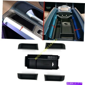 �R���\�[���{�b�N�X 5x�h�A�n���h���A�[�����X�g�R���\�[���Z���g�����X���b�g�X�g���[�W�{�b�N�X�x���cEQA 2022�̃J�o�[ 5x Door handle Armrest Console Central slot storage Box Cover For Benz EQA 2022�y���s�A