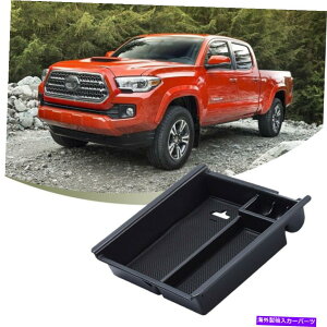 R\[{bNX Z^[R\[I[KiCU[g^^R}2016-2019p̃gCA[Xg{bNX} Center Console Organizer Insert Tray Armrest Box For Toyota Tacoma 2016-2019