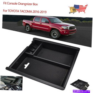 R\[{bNX g^^R}2016-2019{bNXZ^[R\[I[KiCU[z_[ABSANZT[ For Toyota Tacoma 2016-2019 BOX Center Console Organizer Holder ABS Accessories