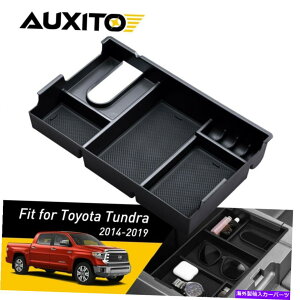 R\[{bNX g^Ech14-18J[A[Xg[{bNXZgR\[O[ugCč For Toyota Tundra 14-18 Car Armrest Storage Box Central Console Glove Tray US