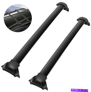 [tLA 17-21z_CRV CR-V[tbN[NXo[iZbgj̃ubNNXo[ Black Crossbars for 17- 21 Honda CRV CR-V Roof Rack Rail Cross Bar (a set)