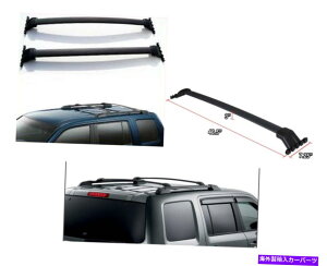 [tLA 09-15̃z_pCbg[vbNNXo[וLAo[OEX^CyAZbg For 09-15 Honda Pilot Roof Rack Cross Bar Luggage Carrier Bar OE Style Pair Set
