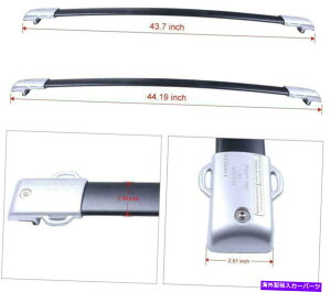 [tLA 10-19NTXGX460ubN[tbNNXo[וLAo[OEX^C For 10-19 Lexus GX460 Black Roof Rack Cross Bar Luggage Carrier Bar OE Style