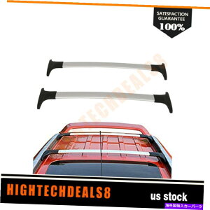 ルーフキャリア シルバークロスバールーフラックフィット2013-2020フォードエコスポーツアルミニウムクロスバーレール Silver Cross Bar Roof Rack Fits 2013-2020 Ford Ecosport Aluminum Crossbar Rails