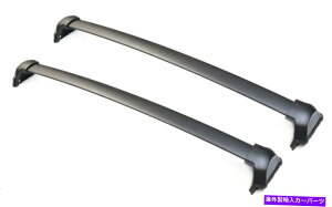 [tLA Subaru Forester 2014-2018p̍LAAhINXo[ Black Roof Storage Carrier Add-On Cross Bars for Subaru Forester 2014-2018
