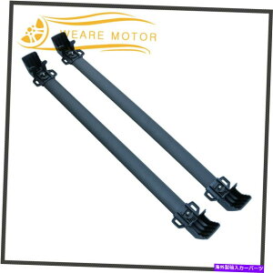 [tLA 2s[XubN[tbNNXo[2015-2021W[vlQ[h̉ווLA 2 Pieces Black Roof Rack Cross Bars Luggage Carrier For 2015-2021 Jeep Renegade