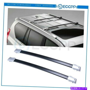 [tLA 2010-2021NTXGX460ubNgbv[tbNNXo[וLA For 2010-2021 Lexus GX460 Black Top Roof Rack Cross Bar Luggage Carrier