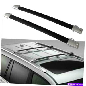 [tLA 10-19NTXGX460̃ubN[tbNNXo[וLAo[OEX^C Black Roof Rack Cross Bar Luggage Carrier Bar OE Style For 10-19 Lexus GX460