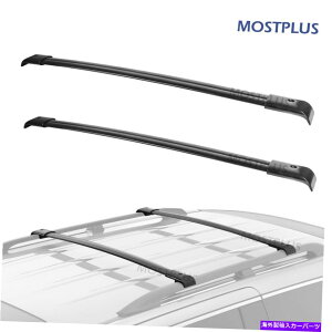 ルーフキャリア 2005年から2010年のホンダオデッセイの2倍の上部ルーフラック貨物輸送業者クロスバークロスバークロスバー 2x Upper Roof Rack Cargo Carrier Cross Bar Crossbars For 2005-2010 Honda Odyssey