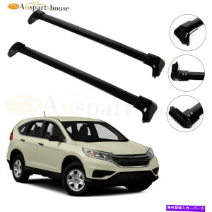 [tLA z_CR-V 2.4L 2012-2016וݕLAubNp̃[tbNNXo[ Roof Rack Cross Bar For Honda CR-V 2.4L 2012-2016 Luggage Cargo Carrier Black