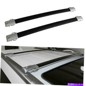 [tLA 2010-2021NTXGX460̃ubNgbv[tbNNXo[וLA Black Top Roof Rack Cross Bar Luggage Carrier For 2010-2021 Lexus GX460