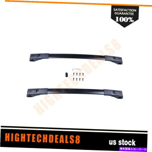 [tLA ubNtBbg2013-2018g^RAV4[tbNNXo[A~jENXo[ݕZbg Black Fits 2013-2018 Toyota RAV4 Roof Rack Cross Bar Aluminum Crossbar Cargo Set