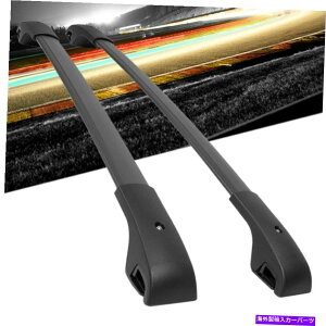 [tLA 2014Nȏ̃W[v`FL[KL̃ubN{gIgbv[tbNNXo[uPbg Black Bolt-On Top Roof Rack Crossbar Bracket For 2014+ Jeep Cherokee KL