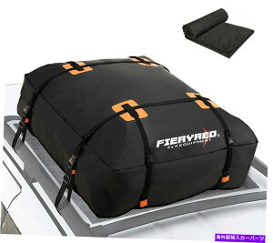 ���[�t�L�����A ���[�t�o�b�O�J�[�S�L�����A15cubic ft�h������ו������\�t�g�V�F�� Roof Bag Cargo Carrier 15Cubic FT Waterproof Rooftop Luggage Storage Soft-Shell�y���s�A���i�z
