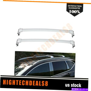 [tLA Vo[tBbg2017-2019z_CRV CR-V[tbNNXo[A~[NXo[ Silver Fits 2017-2019 Honda CRV CR-V Roof Rack Cross Bar Aluminum Rails Crossbar