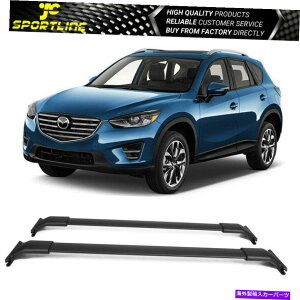 [tLA 13-16}c_CX-5 CX5 OEX^C[tbN[NXo[A~jE Fits 13-16 Mazda CX-5 CX5 OE Style Roof Rack Rail Cross Bar Aluminum