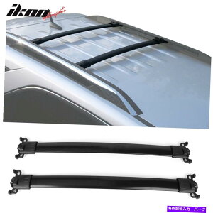 [tLA 10-17V{[GNCmbNXGMCn`HX^Cgbv[tbNNXo[ubN Fits 10-17 Chevy Equinox GMC Terrain Factory Style Top Roof Rack Cross Bar Black