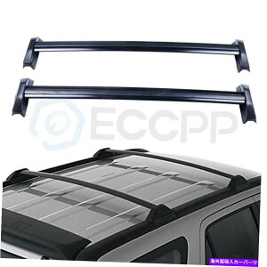 [tLA 02-06z_CRV CR-V 2.4LubN[tbNNXo[ubN44.5 '' F 43.3''R For 02-06 Honda CRV CR-V 2.4L Black Roof Rack Cross Bars Black 44.5'' F 43.3''R