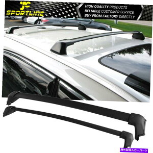 [tLA tBbg17-22z_CRV[tbNNXo[OEt@Ng[X^CA~jEubN Fits 17-22 Honda CRV Roof Rack Cross Bar OE Factory Style Aluminum Black