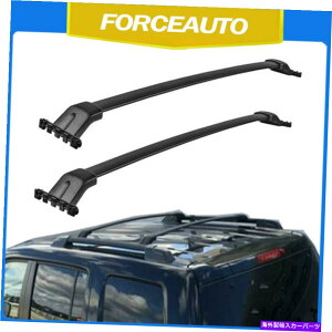 [tLA 2009-2015̂߂ɁAH̃TCh[[tbNNXo[yAz_pCbg For 2009-2015 Honda Pilot with Factory Side Rails Roof Rack Cross Bar pair of 2