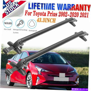 [tLA g^vEX2002-2021J[gbv[tbNNXo[וLAA~jE For Toyota Prius 2002-2021 Car Top Roof Rack Cross Bar Luggage Carrier Aluminum