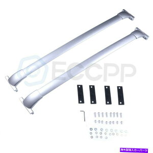ルーフキャリア 日産パスファインダー2013-2019アルミニウムルーフラッククロスバーシルバー荷物 For Nissan Pathfinder 2013-2019 Aluminum Roof Rack Cross Bar Silver Luggage