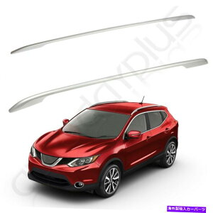 [tLA 14-19̓Y[O14-17 X-Trail̂߂̍gbv[tTCh[וbNNX Alloy Top Roof Side Rail Luggage Rack CROSS For 14-19 Nissan Rogue 14-17 X-Trail