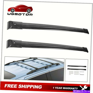 ルーフキャリア 2005年から2010年のホンダオデッセイ3.5Lの2つのトップルーフラック荷物キャリアクロスバーをセット Set 2 Top Roof Rack Luggage Carrier Crossbars For 2005-2010 Honda Odyssey 3.5L