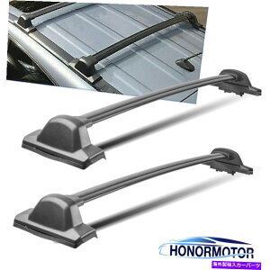 [tLA yA150lbs[tbNוLA2007-11z_CRṼNXA~jEo[ Pair 150LBS Roof Rack Luggage Carrier Cross aluminum Bar For 2007-11 Honda CRV