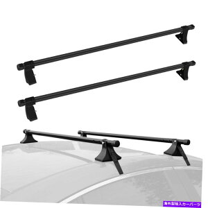 [tLA 48 "jo[Tgbv[tbNNXo[ו4hASUVgbNW[v2x̉ו 48" Universal Top Roof Racks Cross Bars Luggage For 4 Door SUV Truck Jeep 2x