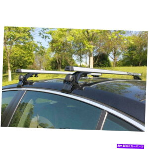 [tLA Vjo[T50 "A~jEVo[EBhEt[[tgbv[bN NEW UNIVERSAL 50" Aluminum SILVER WINDOW FRAME ROOF TOP RAIL RACK