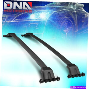 [tLA 09-15z_pCbgubNA~jEOEX^C[tbN/[gbvJ[SNXo[ FOR 09-15 HONDA PILOT BLACK ALUMINUM OE STYLE ROOF RACK/RAIL TOP CARGO CROSS BAR