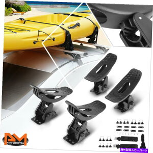 [tLA 4PCSjo[TJ[[tbNgbvThXm[{[hbgJk[JbNLA 4Pcs Universal Car Roof Rack Top Saddle Snowboard Sailboat Canoe Kayak Carriers