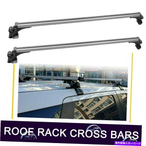 [tLA 48 "jo[Tgbv[tbNNXo[[[3ނ̎ԗ\ 48" Universal Top Roof Rack Cross Bars Rails w/ 3 Kinds Clamp For Car Adjustable